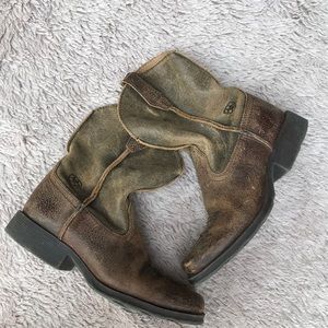 Ariat kids leather boots